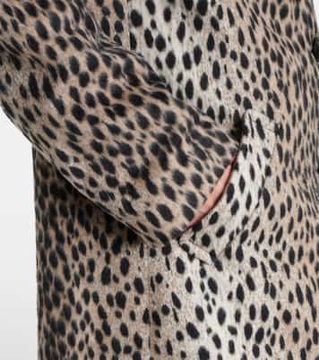 Rosemary leopard-print coat | Rixo
