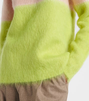 x Suna Fujita mohair and wool-blend sweater | Loewe