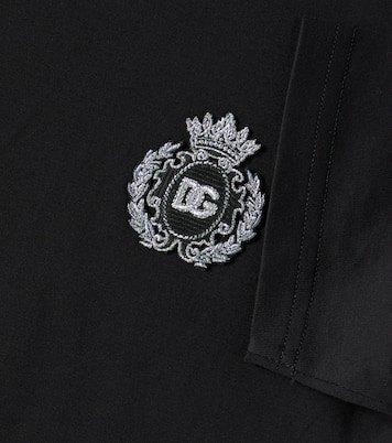 T-shirt in jersey di cotone con logo | Dolce&Gabbana Kids