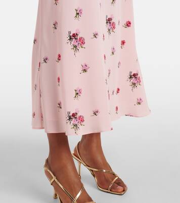 Abito midi in seta | Alessandra Rich