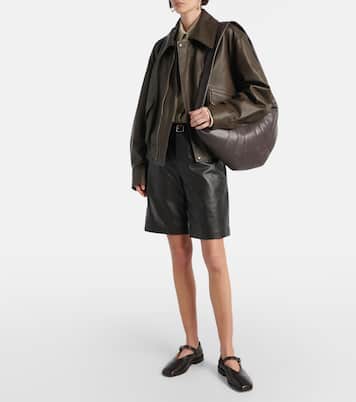Borsa a spalla Croissant Medium in pelle | Lemaire