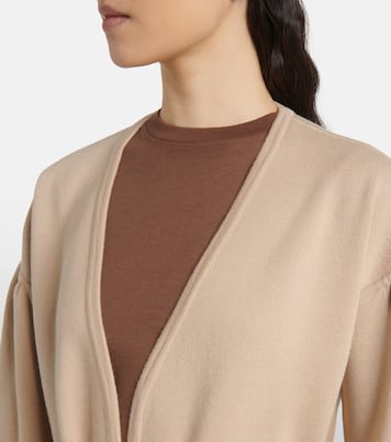 Tiberio belted virgin wool cardigan | Max Mara