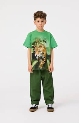 Allen printed cotton jersey sweatpants | Molo