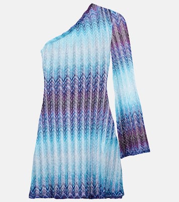 单肩金属丝沙滩罩衫 | Missoni