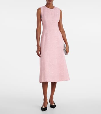Midikleid aus Bouclé | Carolina Herrera