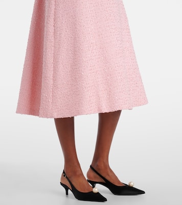 Midikleid aus Bouclé | Carolina Herrera