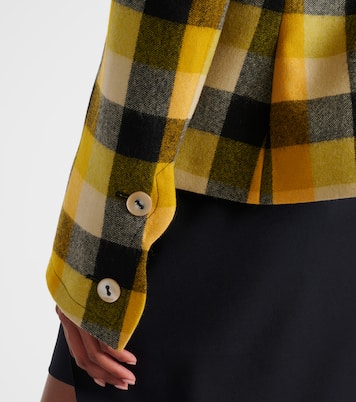 Blazer Georgia en laine vierge à carreaux | Vivienne Westwood