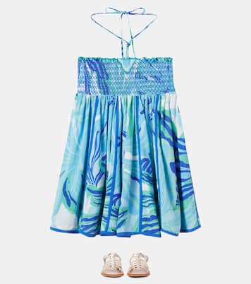 Cycas printed dress | Poupette St Barth Kids