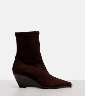 Ankle Boots Hadley 60 aus Veloursleder | Jimmy Choo