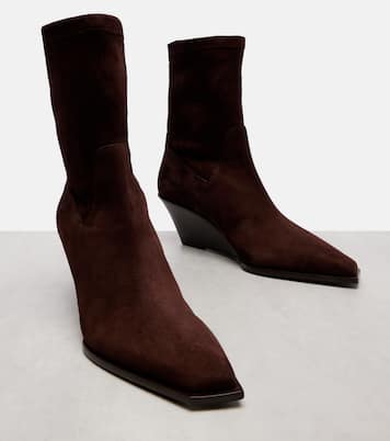 Ankle Boots Hadley 60 aus Veloursleder | Jimmy Choo