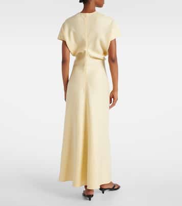 Draped maxi dress | Toteme