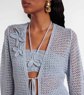 Copricostume Zorya in maglia con glitter | Bananhot
