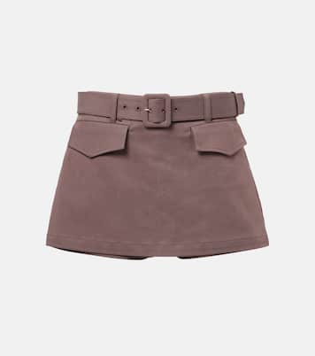 Belted skort | Self-Portrait