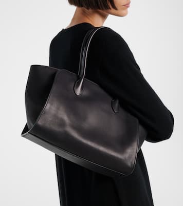 Marlo 12 leather tote bag | The Row