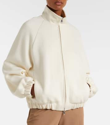 Chaqueta Frine en mezcla de algodón y lana | Max Mara