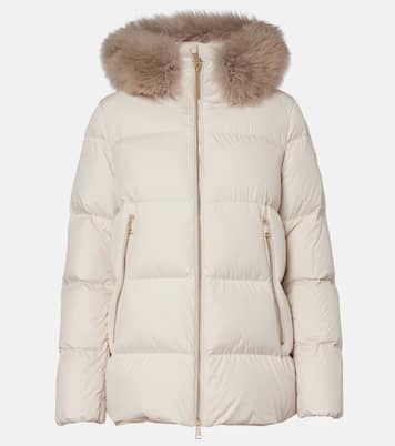 Daunenjacke Laichefur mit Shearling | Moncler