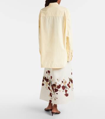 Goya cotton poplin shirt | Khaite