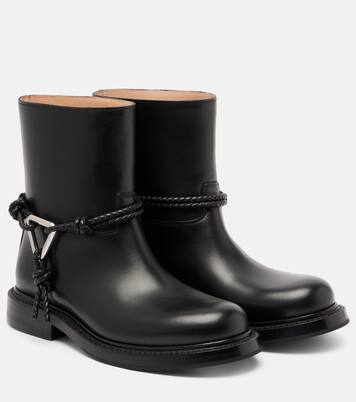Leather ankle boots | Bottega Veneta