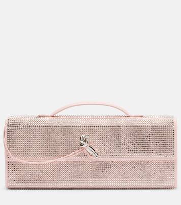 Andiamo Small embellished leather clutch | Bottega Veneta