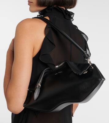 Manta Small leather clutch | McQueen