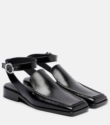 Leather slingback flats | Alaïa