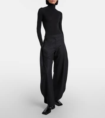 Leather slingback flats | Alaïa