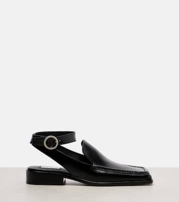 Leather slingback flats | Alaïa
