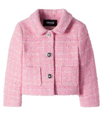 Medusa tweed jacket | Versace Kids
