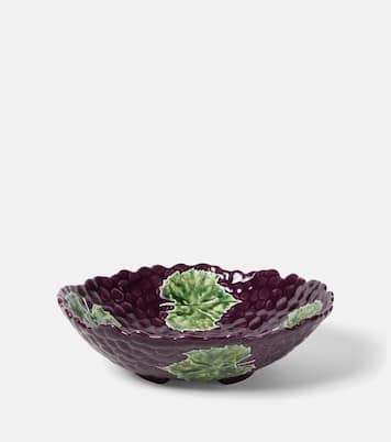 Grapes earthenware salad bowl | Bordallo Pinheiro