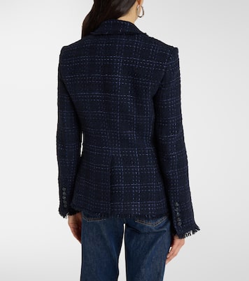 Checked tweed blazer | Veronica Beard