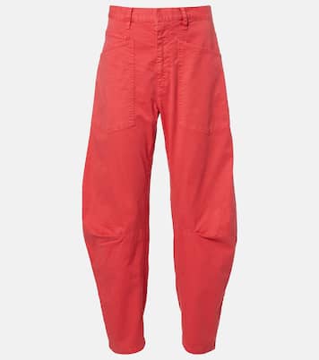 Shon cotton barrel-leg pants | Nili Lotan