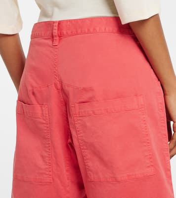 Shon cotton barrel-leg pants | Nili Lotan
