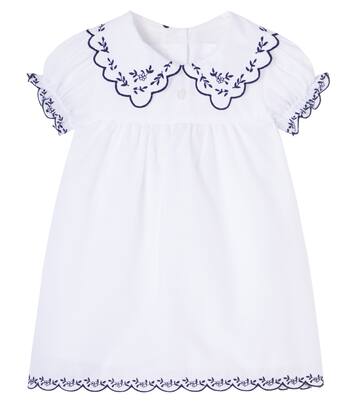 Baby embroidered cotton dress | Patachou