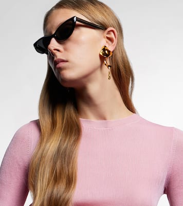 X Oliver Peoples Cat-Eye-Sonnenbrille 1963C | Khaite