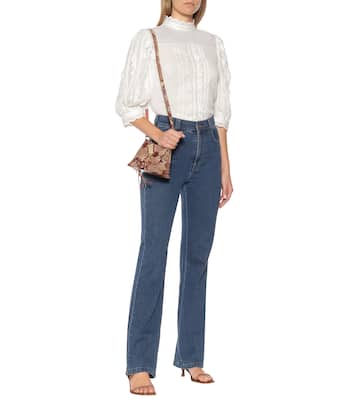 Ruffled cotton blouse | See By Chloé