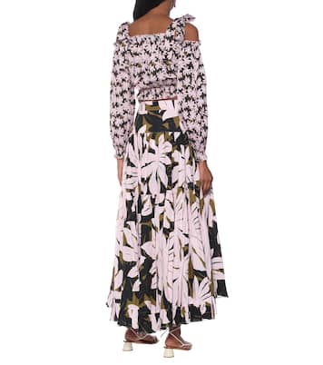 Top Gypsy a stampa in cotone | Alexandra Miro