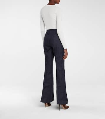 High-Rise Flared Jeans Leda | Gabriela Hearst