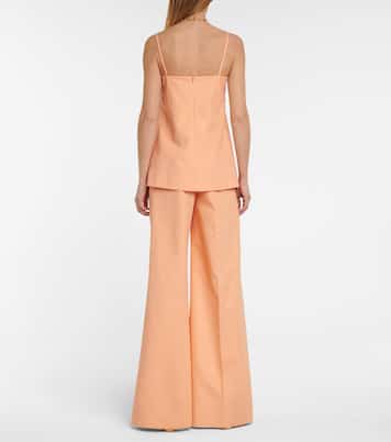 Austria cotton and gabardine camisole | Max Mara