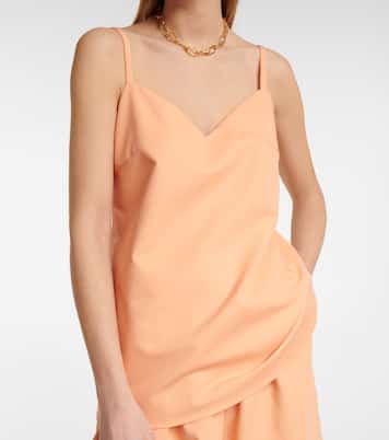 Austria cotton and gabardine camisole | Max Mara