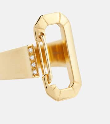 18kt yellow gold ring with diamonds | Eéra
