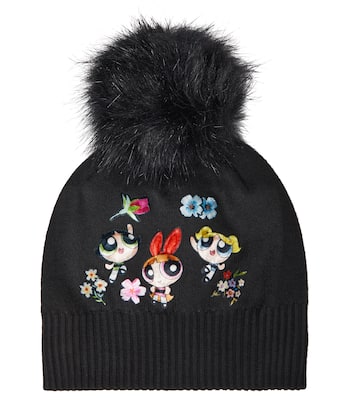 Beanie mit Faux Fur | Monnalisa