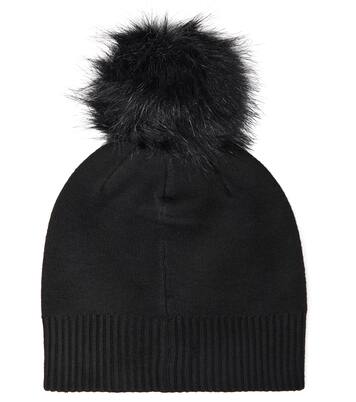 Beanie mit Faux Fur | Monnalisa