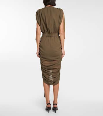 Midikleid aus Baumwoll-Jersey | Balmain