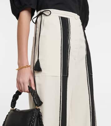 Pantaloni Eleos in crêpe a gamba larga | Altuzarra