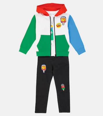 Kapuzenjacke aus Baumwolle | Stella McCartney Kids