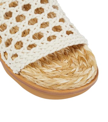 Gehäkelte Pantoletten Wavy | Chloé