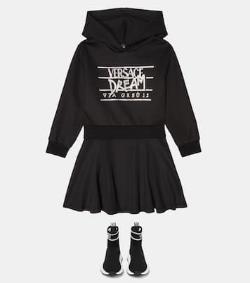 Robe à capuche | Versace Kids
