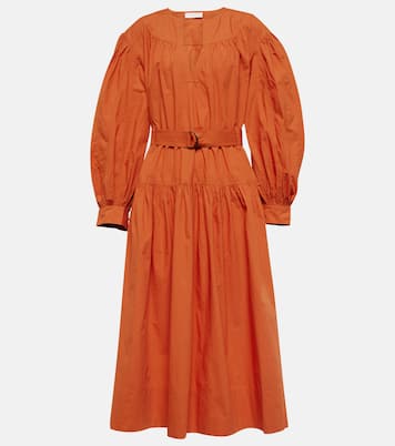 Joyce cotton poplin midi dress | Ulla Johnson