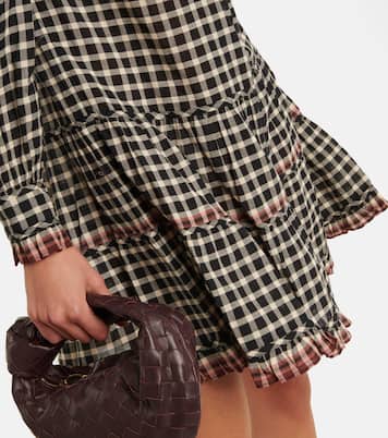 Robe Elm en coton à carreaux | Ulla Johnson
