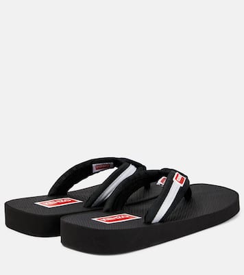Sandali infradito a righe con logo | Kenzo